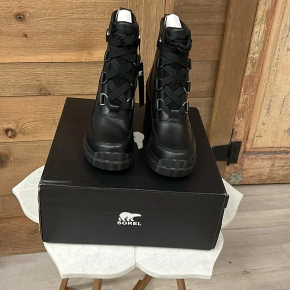 Sorel Caribou X Heel Lace - Black - Picture 3 of 3